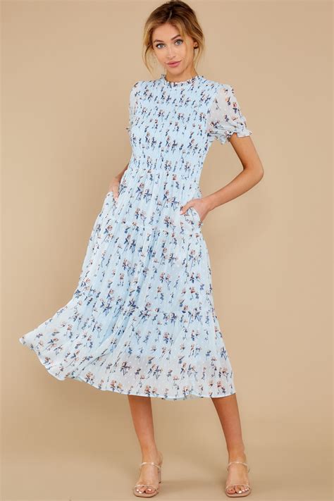 light blue prada gown|Light Blue/white Printed poplin midi.